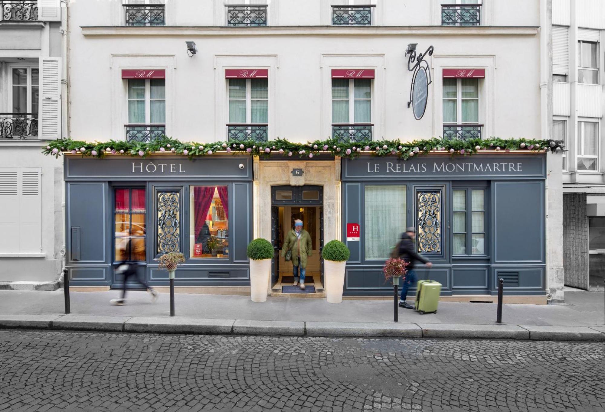 Hotel Le Relais Montmartre París Exterior foto